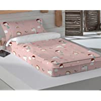 Los mejores  - HACIENDO EL INDIO Saco Nórdico con Relleno Unicorn White B Cama 90 cm